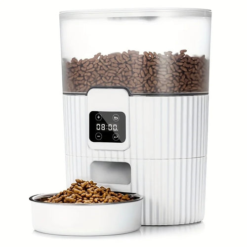 Smart Automatic Wi-Fi Pet Feeder